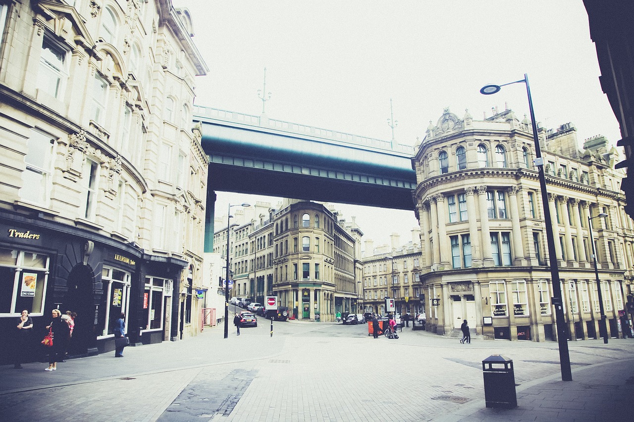 Newcastle Tyne Bridges view