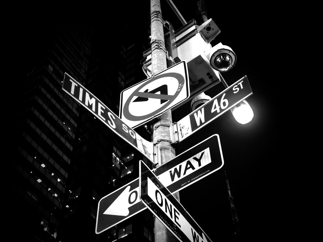 York street at night
