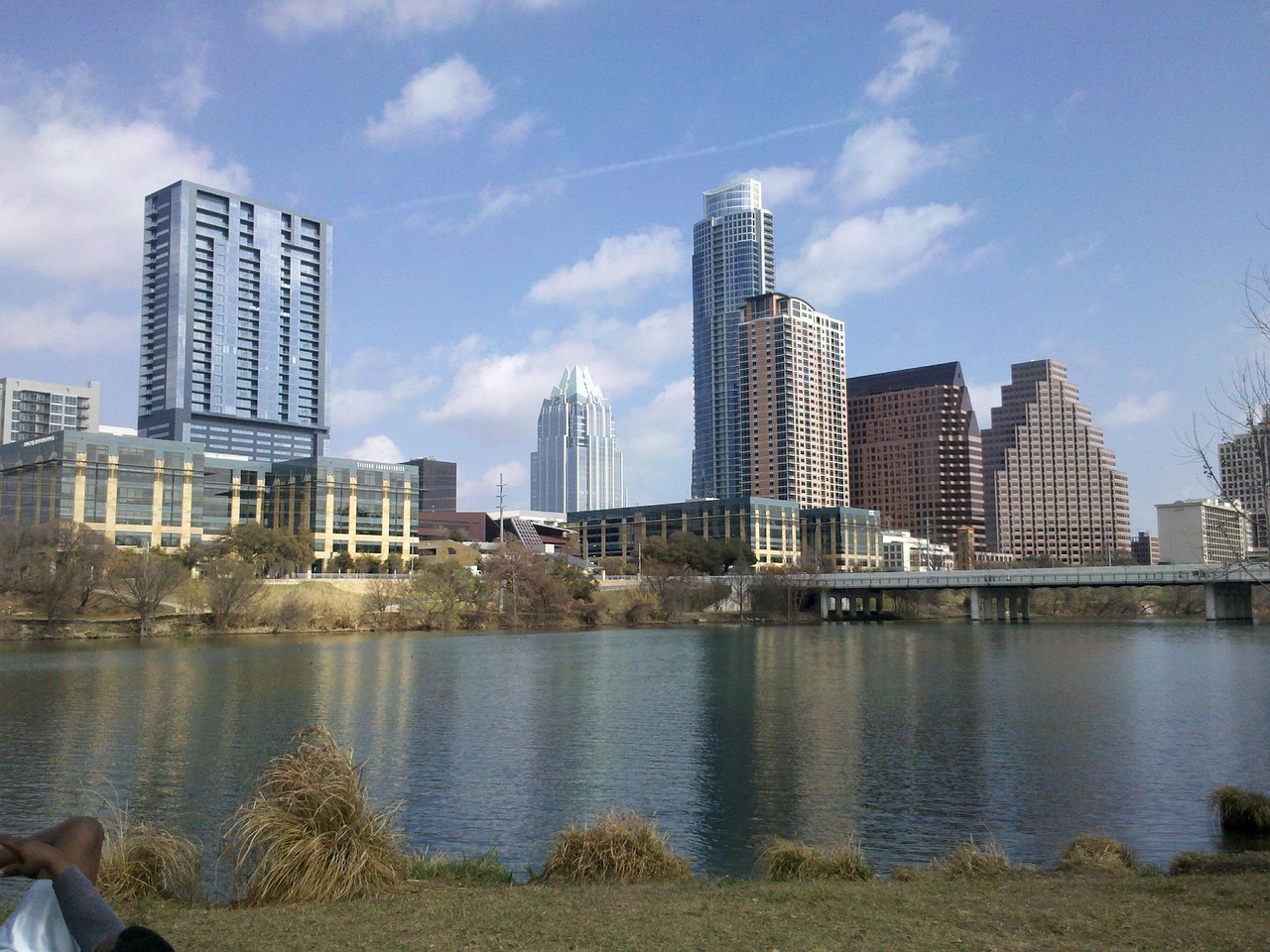 Downtown Austin skyline and Lady Bird Lake