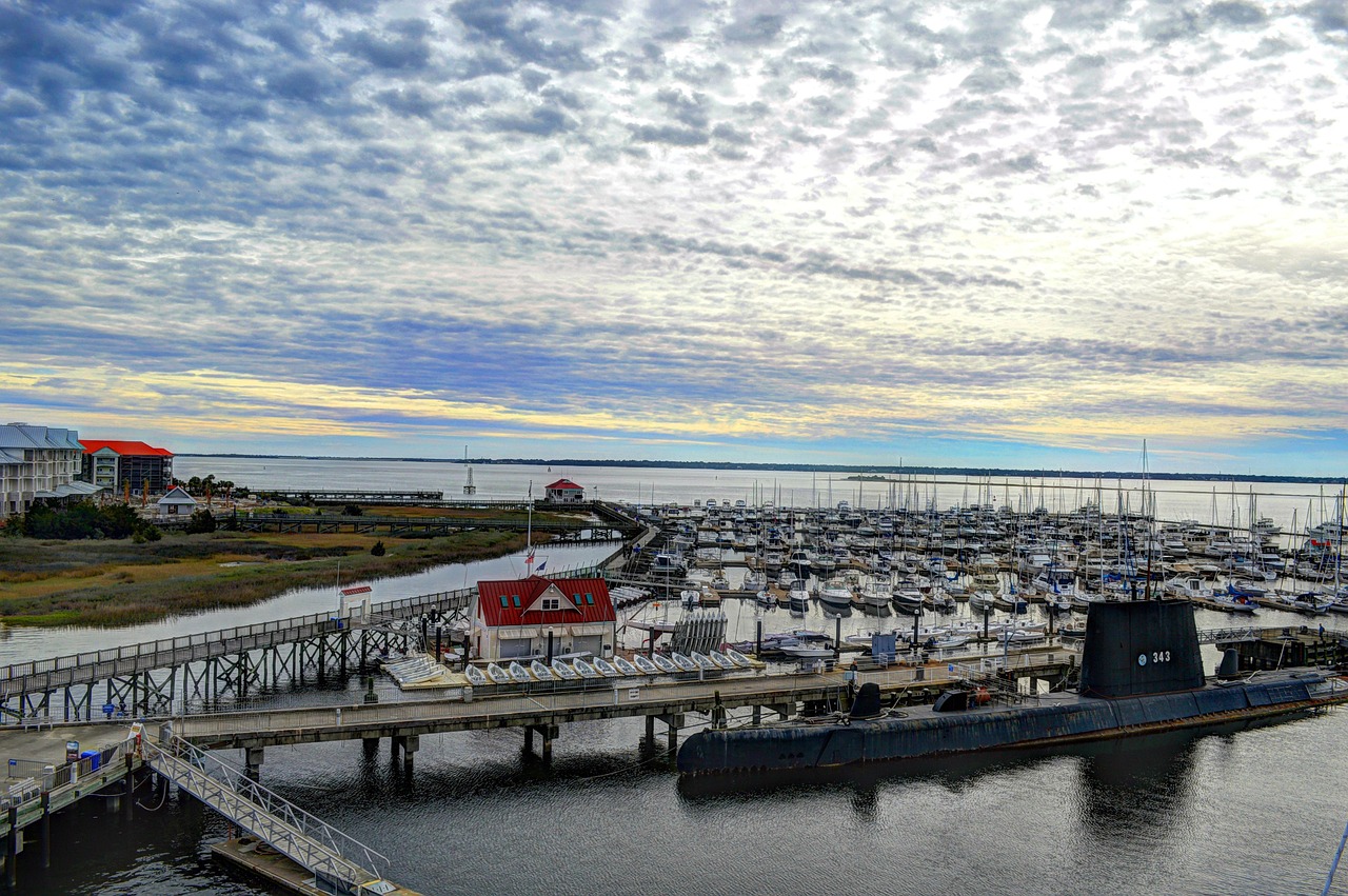 USS Yorktown in Charleston, USA