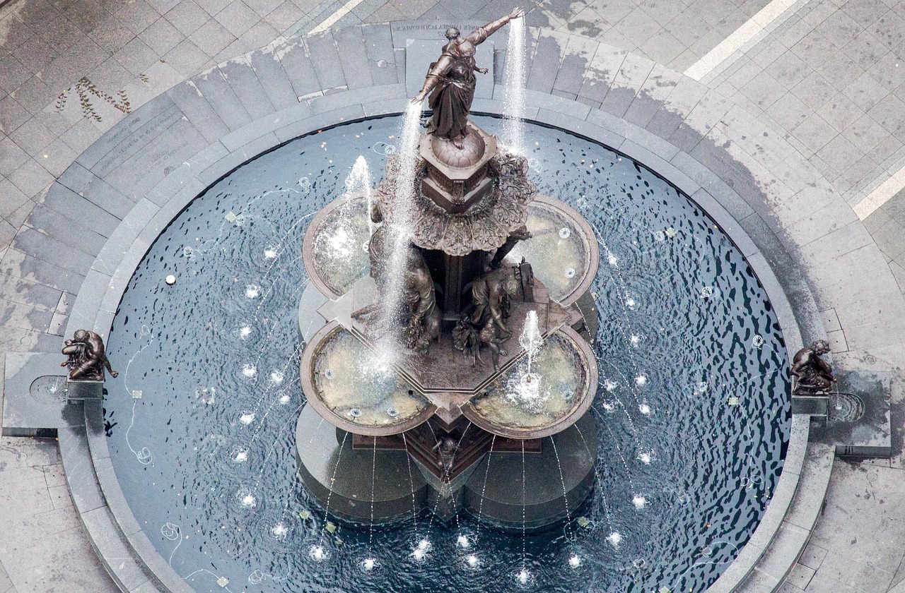 Fountain Square in downtown Cincinnati