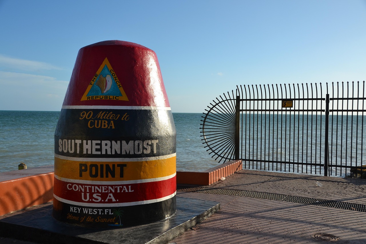 Southernmost Point in Key West, USA