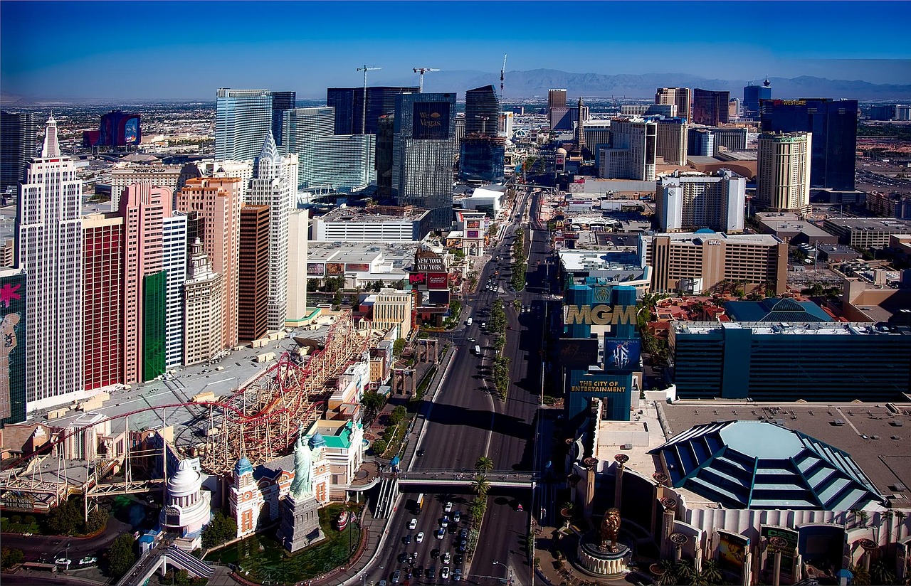 Downtown Las Vegas skyline