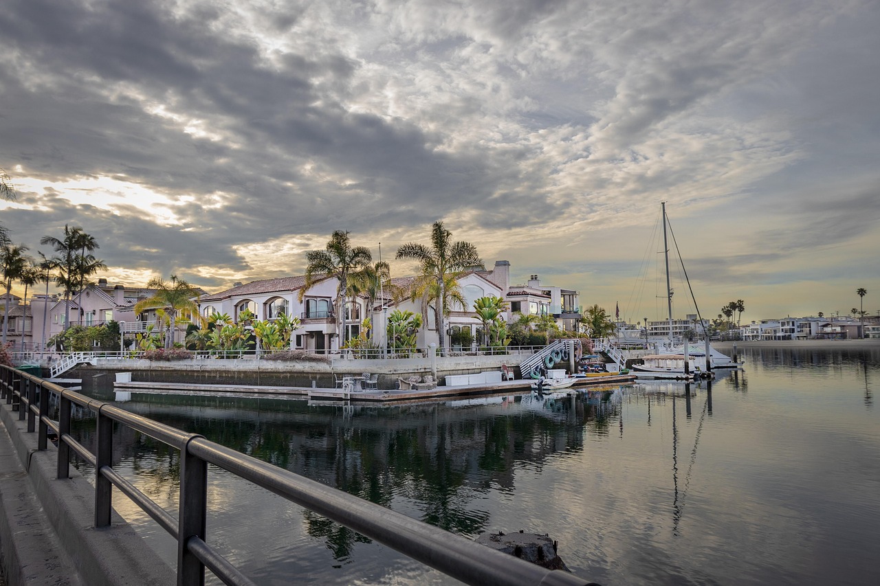 Naples Canals in Long Beach