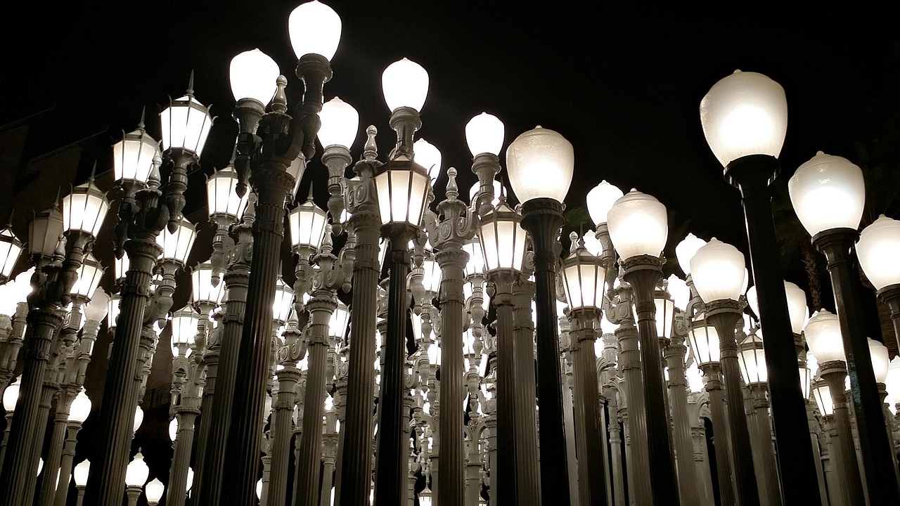 LACMA Urban Light Sculpture