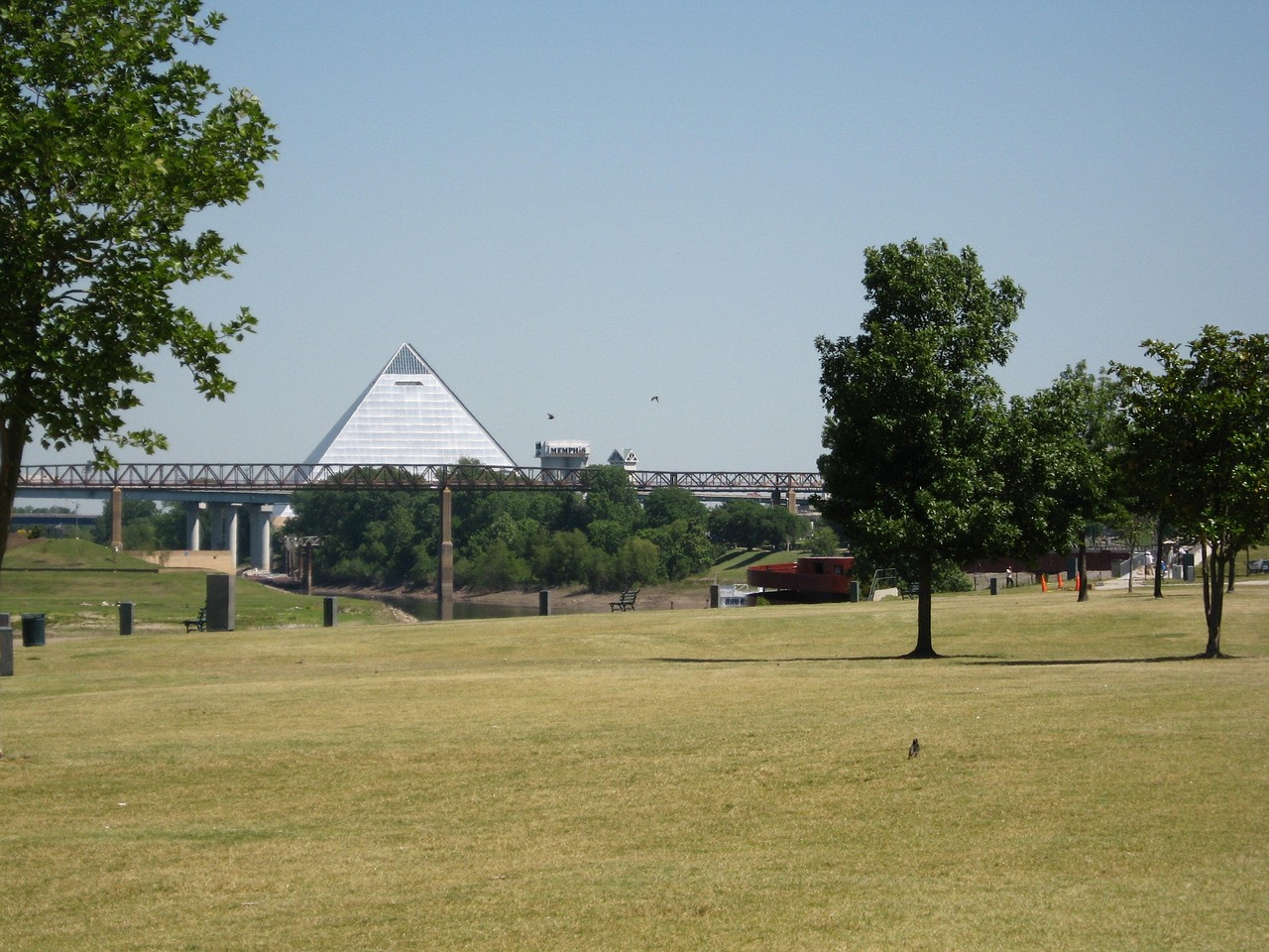 Tom Lee Park on the Mississippi River in Memphis
