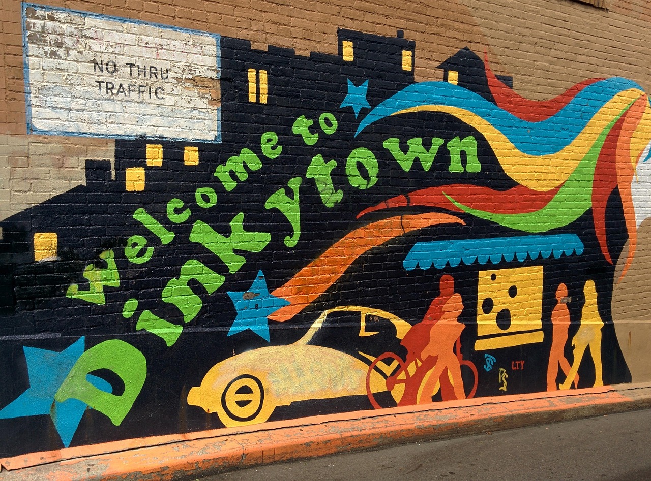 Dinkytown near University of Minnesota