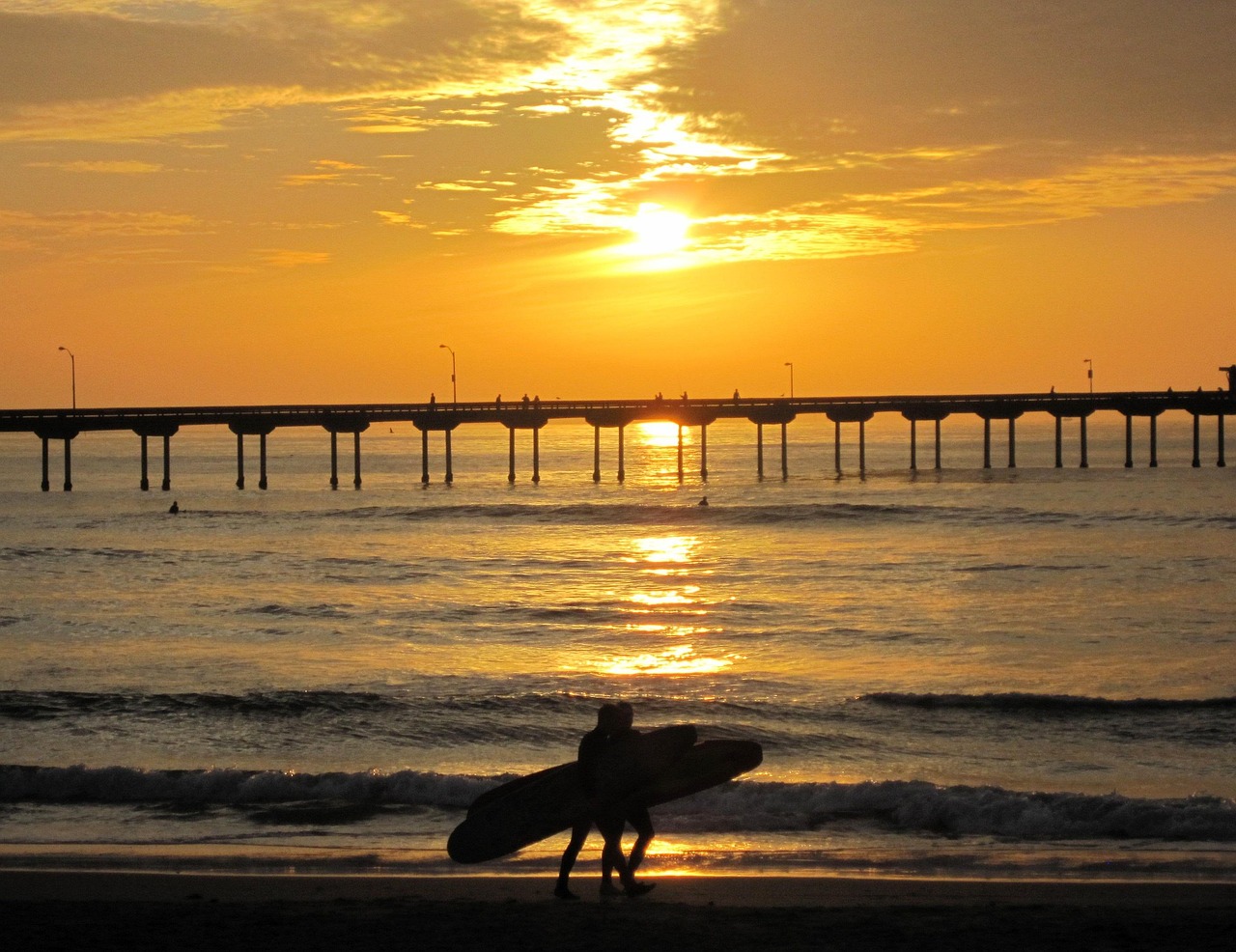 Ocean Beach Pier in San Diego