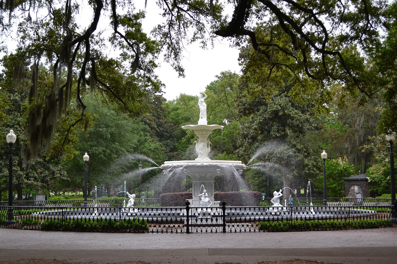 Forsyth Park fountain Savannah