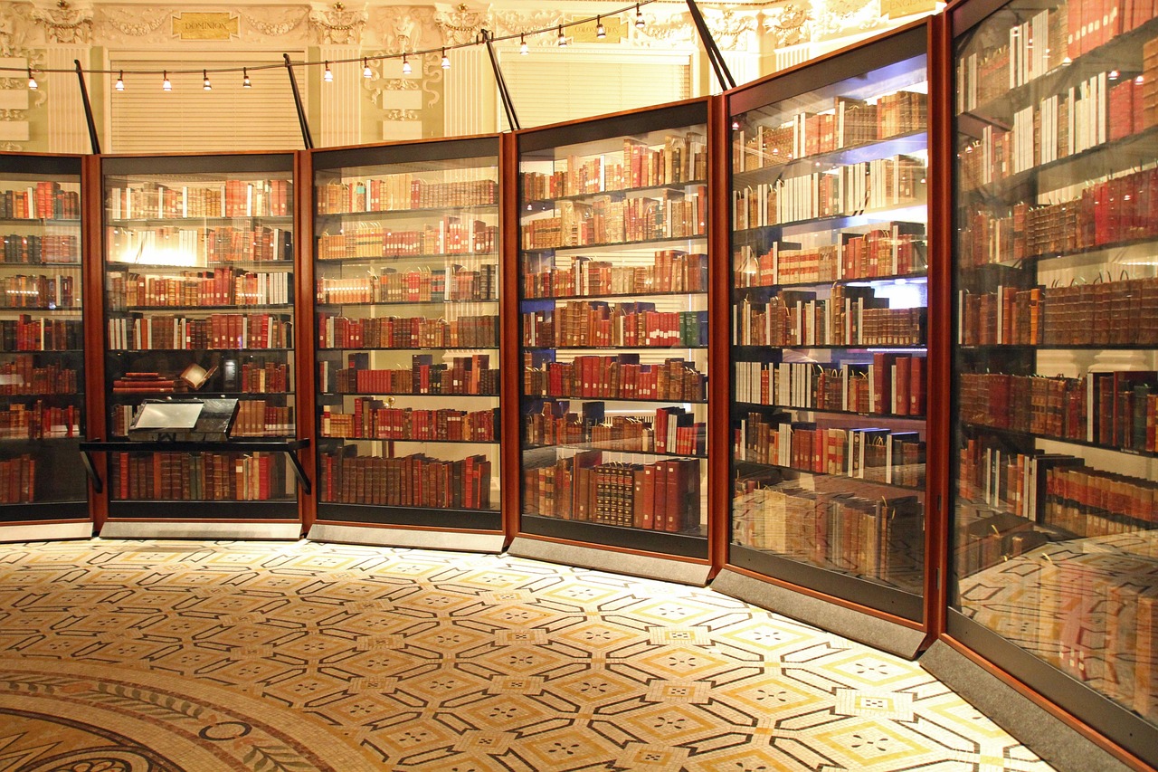 Library of Congress interior in Washington