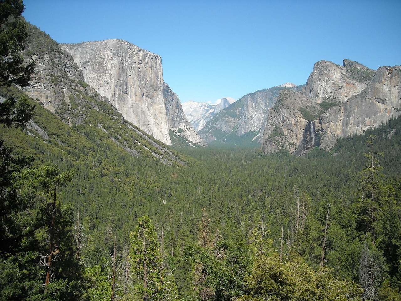 Bridalveil Fall from the valley