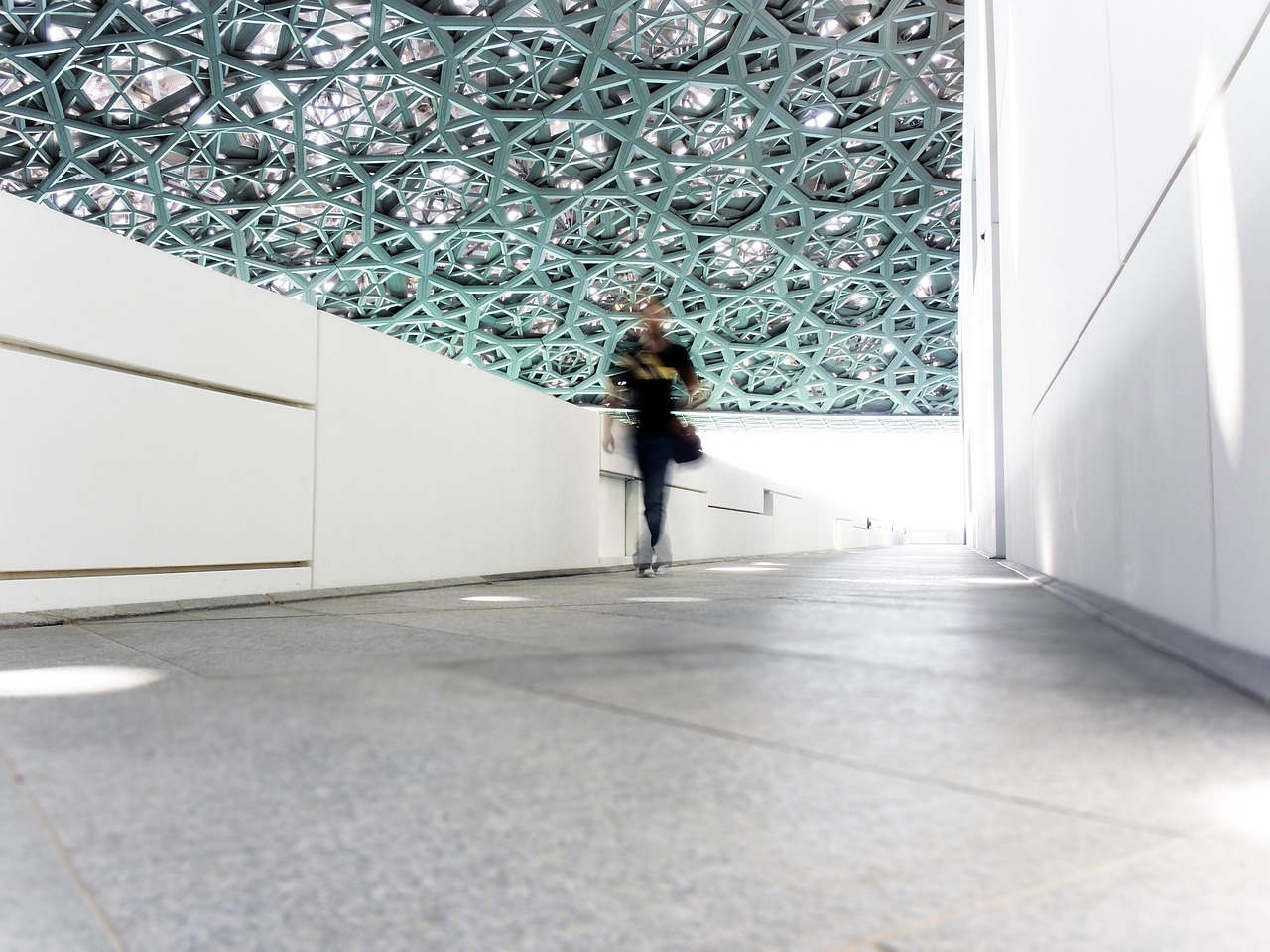 Louvre Abu Dhabi museum exterior