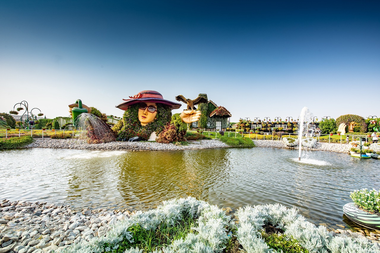 Dubai Miracle Garden floral displays